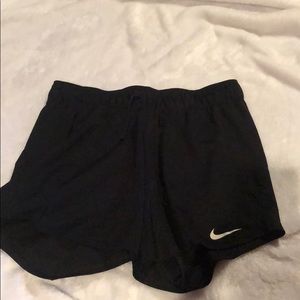 Black Nike shorts